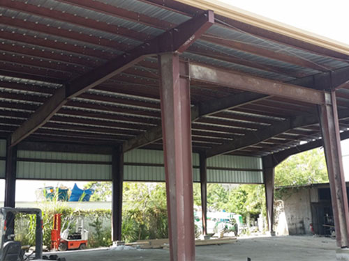 A covered court