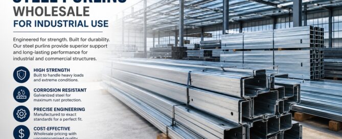 Premium Steel Purlins Wholesale for Industrial Use