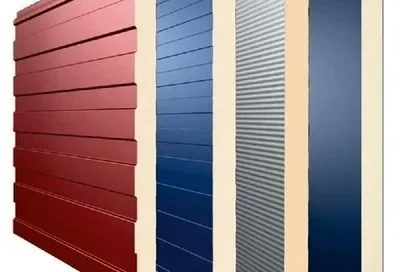 Thermal Insulation and Fire Resistant Metal Sheet Rock Wool Sandwich Panel with GOST Compliant Wall Floor Ceiling and Roof Panels for Cold Storage Rooms